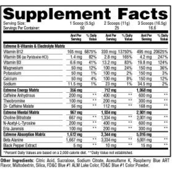 Metabolic Nutrition - E.S.P Extreme 300g Metabolic Nutrition