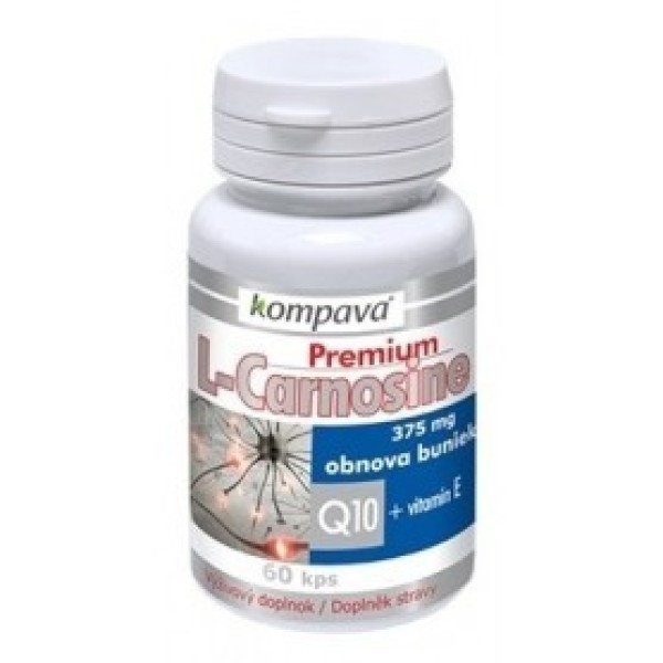 Kompava Premium L-Carnosine 60 capsules Kompava